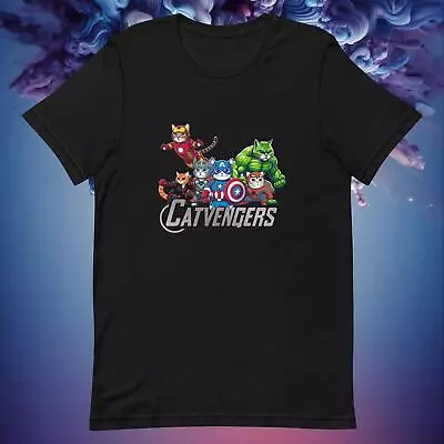 Catvengers - Marvel - Cats - Unisex T-shirt - Gift • $20.90