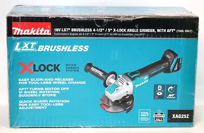 Makita XAG25Z 18V LXT Brushless Angle Grinder (Tool Only) - Brand New! • $124.95