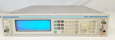 Marconi Instruments 2024 RF Signal Generator  5 KHz - 2.4 GHz • $479.96