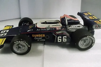 MARK DONOHUE SUNOCO # 66 McLAREN INDY 500 RACE CAR HOFFMAN WHISKEY DECANTER • $55
