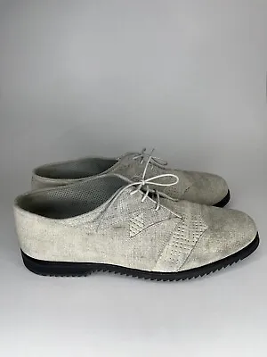 Romano Martegani Mens Shoes Size 10M Lace Up Oxfords Suede Upper  Made In Italy • $51.96