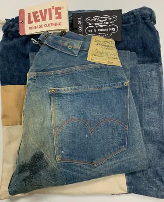 $169.99 • Buy Levis Vintage Clothing LVC Vault Piece 1915 201 Jeans Levi's USA 234  Denim Levi