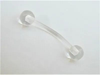 £2.99 • Buy Clear Retainer Belly Bar 6mm 8mm 10mm 12mm 14mm16mm 20mm 25mm, 30mm ++