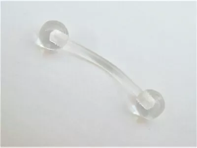 £2.99 • Buy Clear Retainer Belly Bar 6mm 8mm 10mm 12mm 14mm16mm 20mm 25mm, 30mm ++