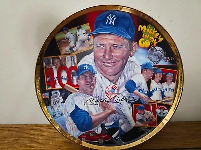 Vintage Collector Plate  Mickey In The 60's  Limited Edition 1992 • $39.99