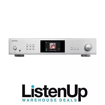 Rotel S14 Integrated Amplifier / Streamer - Silver (open-box) • $1999