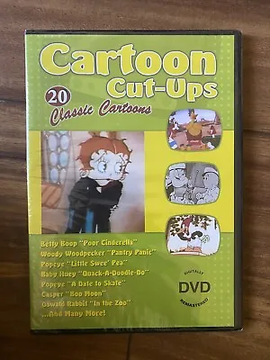 Cartoon Cut-Ups 20 Classic Cartoons Digitally Remastered DVD Vintage Cartoons • $9.88