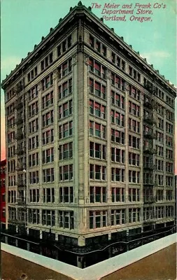 Postcard The Meier & Frank Company's Department Store Portland Oregon • $25.05