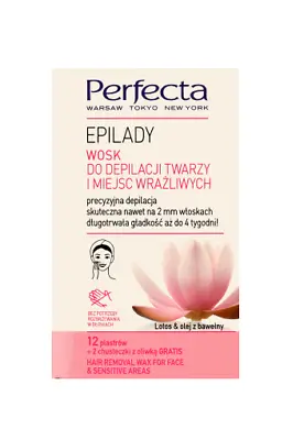 DAX COSMETICS PERFECTA EPILADY HAIR REMOVAL WAX FOR FACE & SENSITIVE AREAS 12pcs • $3.78