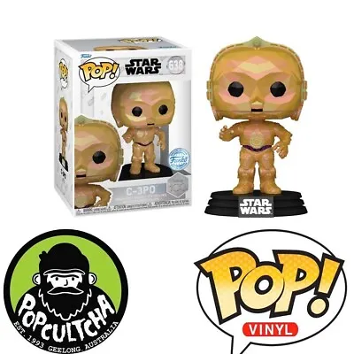 Star Wars - C-3PO (Facet) Disney 100th Pop! Vinyl Figure (Popcultcha Exclusive) • $24.99