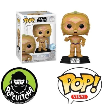 Star Wars - C-3PO (Facet) Disney 100th Pop! Vinyl Figure (Popcultcha Exclusive) • $24.99