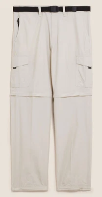 £19.99 • Buy M&S COLLECTION Regular Fit Zip-Off Trekking Cargo Trousers