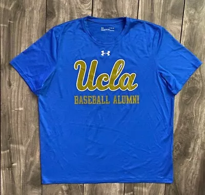 Under Armour UCLA Bruins Baseball Team Issued Training Shirt Used Blue Men's XL • $24.99