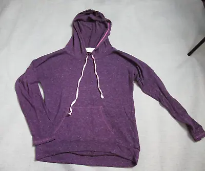 Vintage Havana Hoodie Womens Sz M Purple Long Sleeve Hooded Sweatshirt Pullover • $0.99