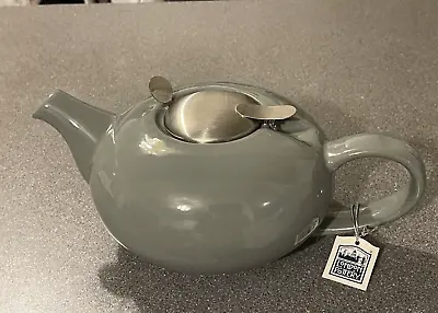 London Pottery DAVID BIRCH Ceramic Teapot With Filter 500ml  Grey New With Tags • £25.67