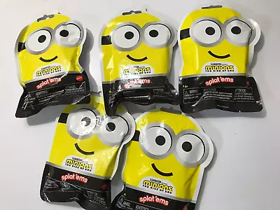 DESPICABLE ME Minions The Rise Of Gru Splat 'Ems Blind Bags LOT OF 5 NEW • $9.95