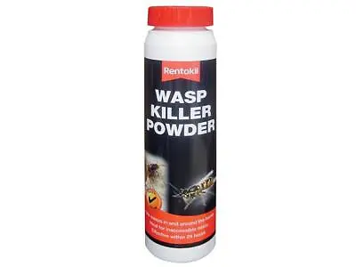 4 X Rentokil Wasp Nest Killer Destroyer Powder Effective In A Day - 150g • £17.99