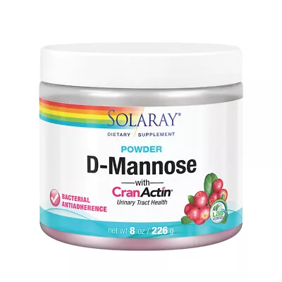 Solaray D-Mannose W/ Cranberry Extract Powder 8oz • $39.99