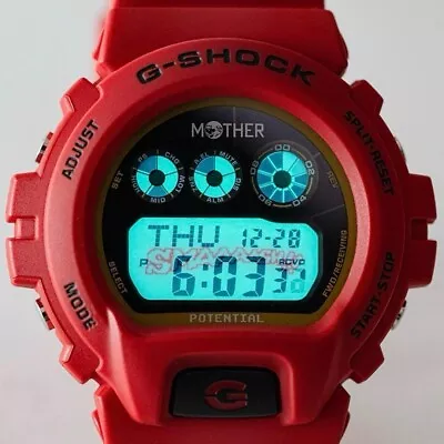CASIO MOTHER × G-SHOCK Collaboration GW-6900MOT24-4JR Limited Edition Watch Red • $336.88