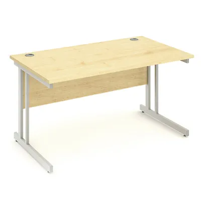 £183.91 • Buy Impulse Cantilever 1400mm Rectangle Desk Maple