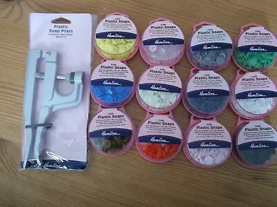 Kam Plastic Snaps - 12 Colours • £4.05