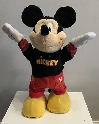 17  Disney Mickey Mouse Animated Singing Waving Dance Star 2009 Fisher Price • £25