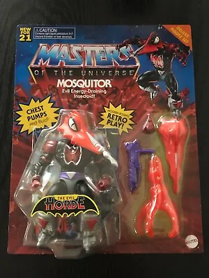 Mosquitor Moc Motu Origins Deluxe Figure Masters Of The Universe He-man Horde • $39.99