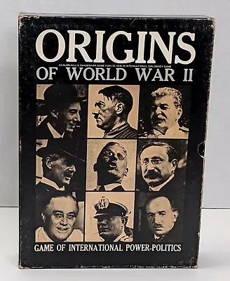 Origins Of World War II Avalon Hill Game International Power Politics Complete • $14.95