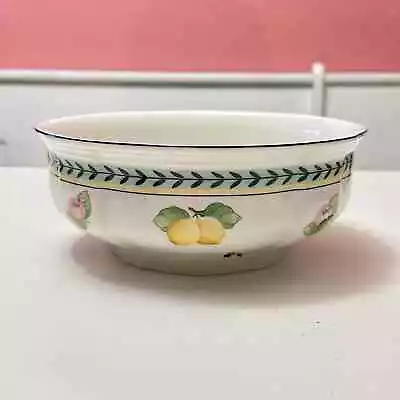 Villeroy And Boch French Garden Fleurence Round Serving Bowl 8 1/4   • $49