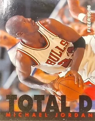 1995 Fleer Total D#3 Michael Jordan  • $4