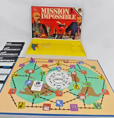 1975 Berwick - Mission Impossible  Board - Game 3-6 Player 10yrs+ CF • £25