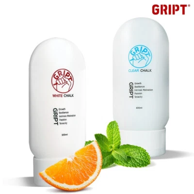 $17 • Buy Gript LIQUID CHALK White/Clear Climbing Pole Dance Crossfit Weight Lifting