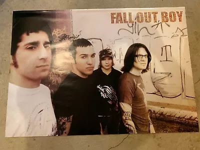 Fall Out Boy Poster - 24 X34.5  - Music **last Of Inventory** • $11.97