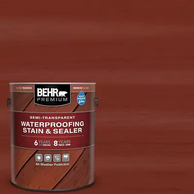 Brick Red 1 Gal. Epoxy Concrete Garage Floor Paint Satin Coating Shine Basement • $57.98