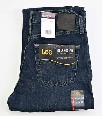 New Lee Men's Relaxed Fit Straight Leg Jeans All Sizes Four Colors Classic Jean • $47.99