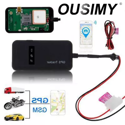 Real Time GPS Tracker Tracking Locator Device GPRS GSM Car/Motorcycle Anti Theft • $16.14