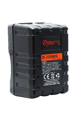 $320 • Buy 200Wh Dynacore V-Lock MiniBattery D-200MS (V Mount Battery For RED Epic/Scarlet)