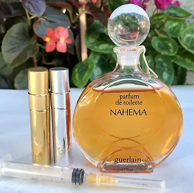 💝Vintage NAHEMA Guerlain PDT 1.7oz 50ml Perfume Splash NOS + Extras Gift Set • $344.50