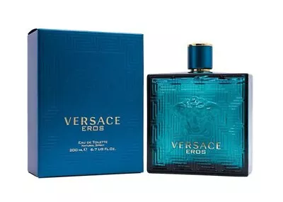 Versace Eros By Gianni Versace 6.7 / 6.8 Oz EDT Cologne For Men New In Box • $71.91