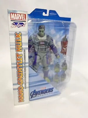 Avengers Endgame Hulk Hero Suit Marvel Select Action Figure • £39.50