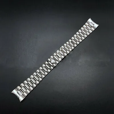 20mm Solid President Silver Watch Band Bracelet For Rolex Datejust Heavy Link  • $20.89