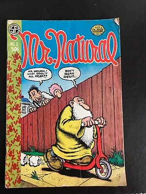 Mr Natural Comic No 2 50cents San Francisco Comic Book Company - 1st Edition • $59.72