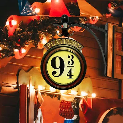 $25.59 • Buy Harry Potter Hanging 9 3/4 Night Light Wall Light Decoration Lamp Gift For Kids