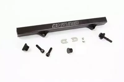 K-Tuned Fuel Rail With 6AN Adapter & 8AN Plug And EFI Fitting BLACK KTD-KRB-F20 • $156.22