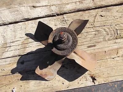 International Farmall Cub IH Tractor Engine Motor 4 Blade Fan Belt Drive Pulley • $89.95