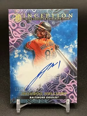 2023 Bowman Inception Jackson Holliday Primordial Prospect Autograph /75 Orioles • $68