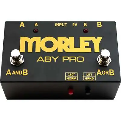 Morley Pedals ABC Pro Selector Combiner Switching Pedal 291913 664101001313 • $279