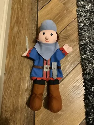 KNIGHT & SWORD  GLOVE HAND Puppet SOFT Plush TOY  14  LONG Toy • £7.91