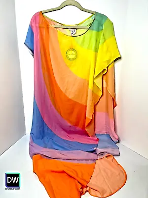 Mara Hoffman Cover Up Multi Color New XS/S • $39.99