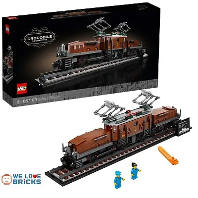 LEGO 10277 Creator Expert Crocodile Locomotive Train Brand New Sealed • $215